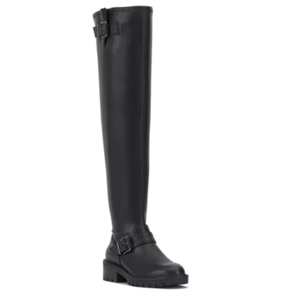 🌸VINCE CAMUTO🌸 Abrila Knee High Black Boot Size: 6M